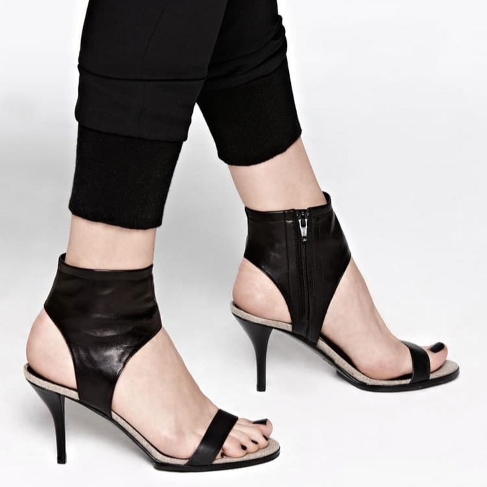 Vince Adria leather cuff sandal 37.5